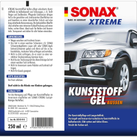 SONAX XTREME - KunststoffGel Außen - 250ml