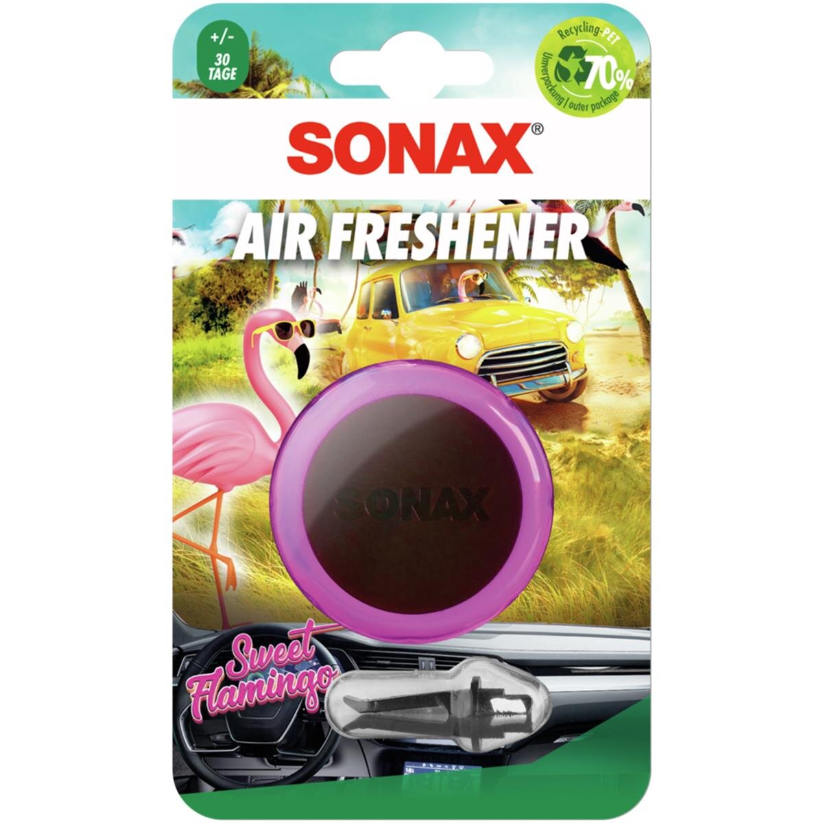 SONAX Autoduftspender Sweet Flamingo fruchtig, 1 St.