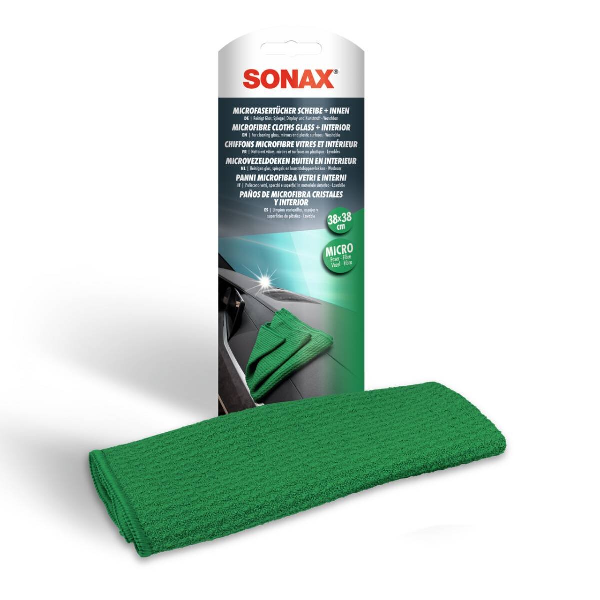 Sonax MicrofaserTücher Scheibe+Innen 50 Stück