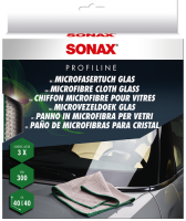 Sonax Microfasertuch Glas 3 Stück