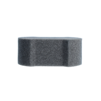 Handpolierschwamm - Schwarz, Soft, Ø 100/40 mm
