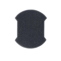 Handpolierschwamm - Schwarz, Soft, Ø 100/40 mm