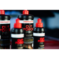 Menzerna Politur Set - Menzerna Cut Force Pro 1000ml + Menzerna Heavy Cut Pad + Mikrofasertuch 380 GSM