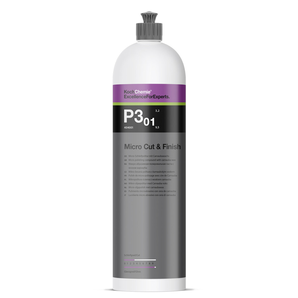 Koch Chemie Micro Cut & Finish P3.01 Politur Mit Carnaubawachs 1L