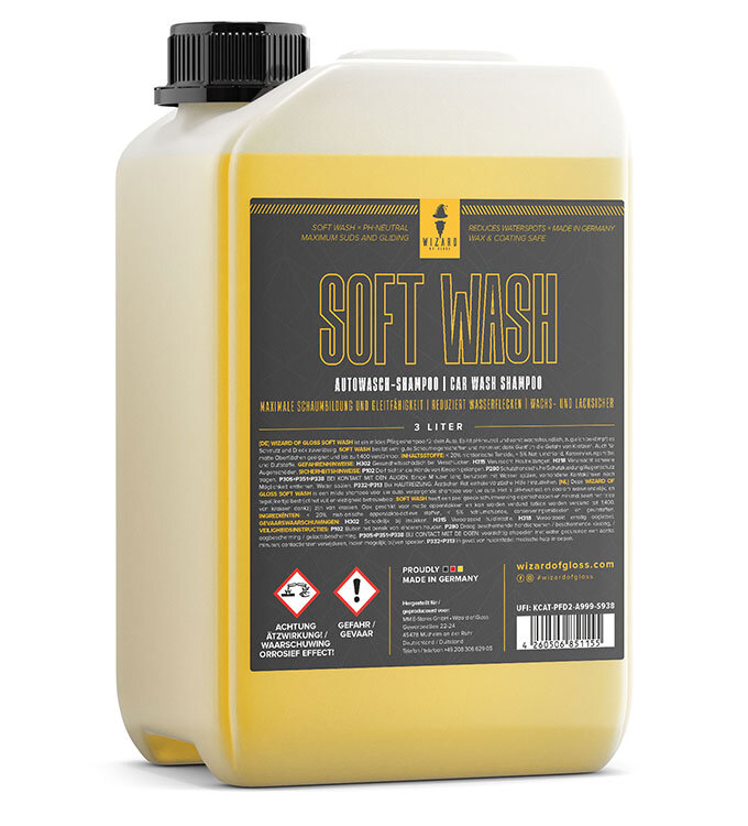 Wizard of Gloss - Soft Wash Shampoo - Sandelholz 3L