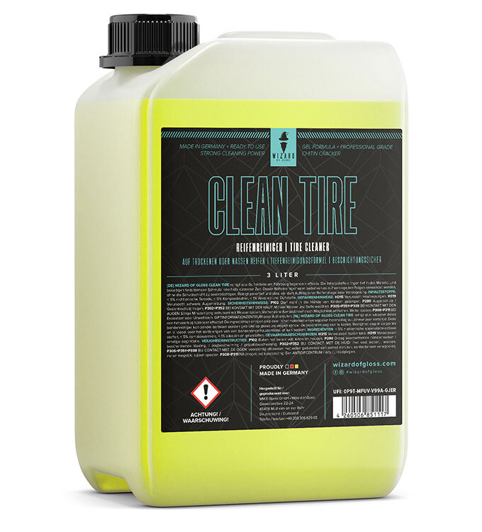 Wizard of Gloss - Clean Tire - Reifen- und Gummireiniger - 3L