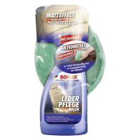 Sonax XTREME Leather Care Milk with MicrofiberPad ActionSet