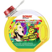 SONAX ScheibenReiniger Konzentrat Lemon Rocks 3 Liter