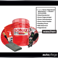 SONAX Red Wascheimer Set