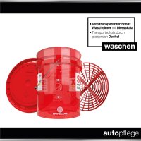 SONAX Red Wascheimer Set