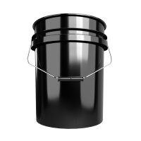 Magic Bucket - 5 Gallonen unbedruckt - Schwarz