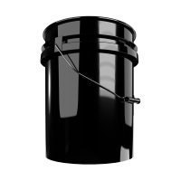 Magic Bucket - 5 Gallonen unbedruckt - Schwarz