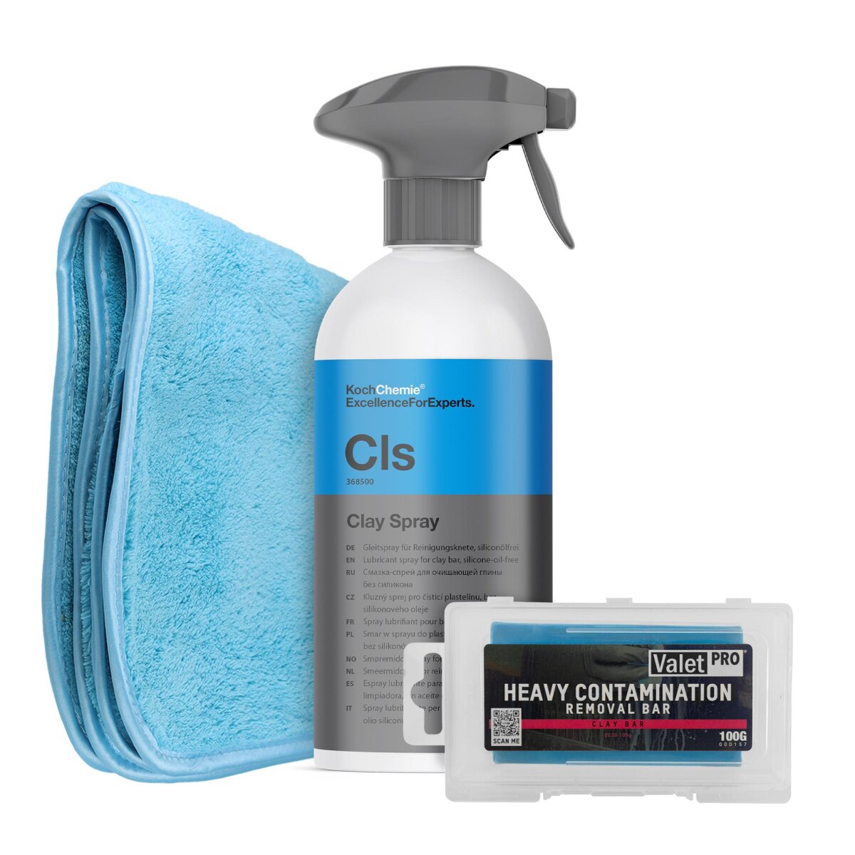 Koch Chemie Clay Spray Set + Removal Bar