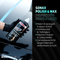 SONAX Polish&Wax schwarz Set