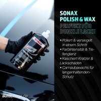 SONAX Polish&Wax schwarz Set - 250ml
