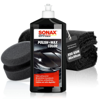 SONAX Polish&Wax schwarz Set - 500ml