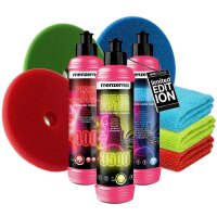 Menzerna Politur Sonderedition Set + Polierpads