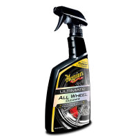 Meguiars Ultimate All Wheel Cleaner 709 ml + Supreme Wheel Brush Medium Set