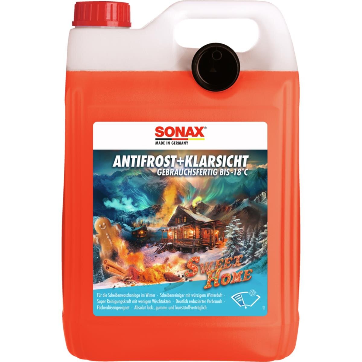 SONAX Antifrost & Klarsicht Sweet Home Frostschutzmittel 5,0 l