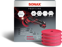 Sonax - SchaumPad hart 75mm - 4 Stück