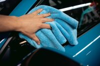 Soft99 Glaco DX 110 ml + Glaco Glass Compound Roll on 100ml + Nuke Guys See Through Glas-Reiniger 100ml + Zubehör