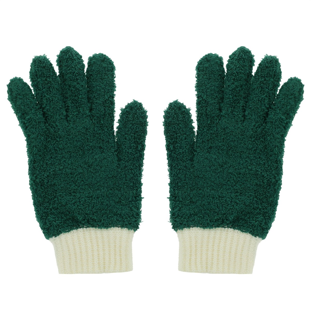 Wizard of Gloss Detailing Finger Mitts Green - 2 Waschhandschuhe (1 Paar)