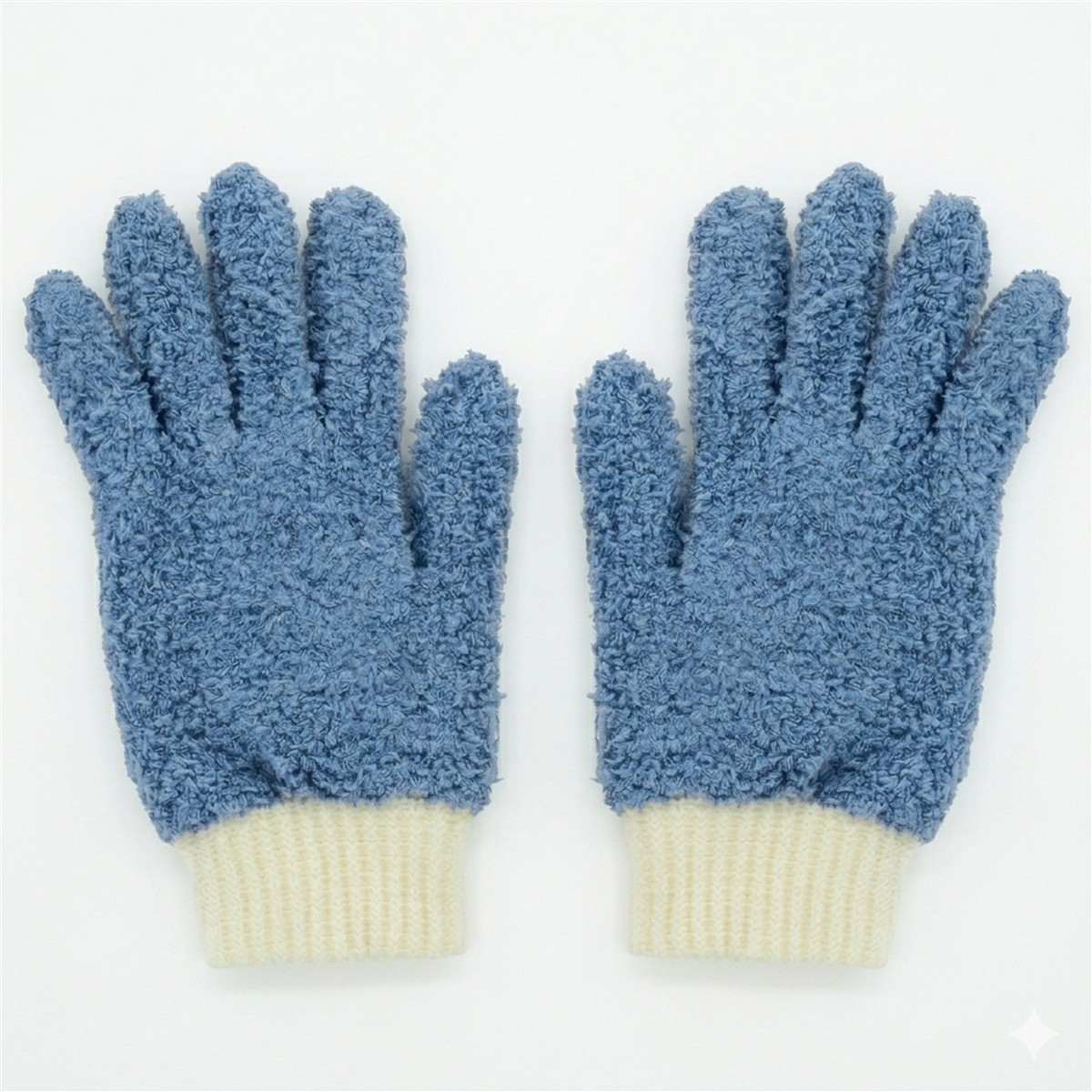 Wizard of Gloss Detailing Finger Mitts Blue - 2 Waschhandschuhe (1 Paar)