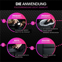 Nuke Guys Polsterreiniger Foam 150ml Set + Bürste S + Mikrofasertuch Schwarz