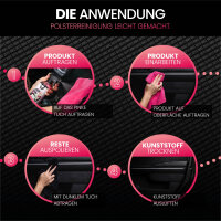 Nuke Guys Interior Dressing Set Seidenmatt 500ml + 2x Mikrofasertuch