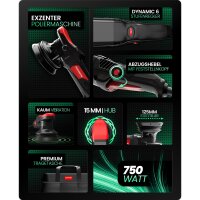 Menzerna Poliermaschinen Set 2 MZ-XR