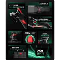 Menzerna Poliermaschinen Set 2 MZ-XR