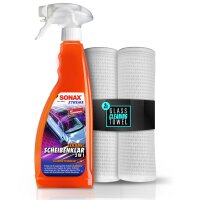 Auto Glasreiniger Versiegelung Set Sonax Xtreme Ceramic Scheibenklar 2in1 750ml
