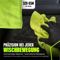 Koch Chemie MZR Mehrzweckreiniger 1L Set + Nuke Guys Sprühflasche 1L + Detailing Handschuh 1000 GSM + Mikrofasertuch