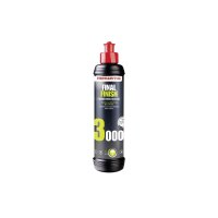 Detailmate Auto Politur Set -  Menzerna Autopolitur - Super Heavy Cut Compund HC1000 + Medium Cut 2500 + Final Finish FF3000 + Liquid Carnauba Wachs + 4 passende Menzerna Pads + Poliertuch