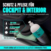 Kunststoffpflege Koch Chemie Top Star 1L + Applikator + Tuch